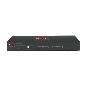 DUAL-HEAD HDMI AND USB 2.0 KVM EXTENDER by Hall Technologies, LLC