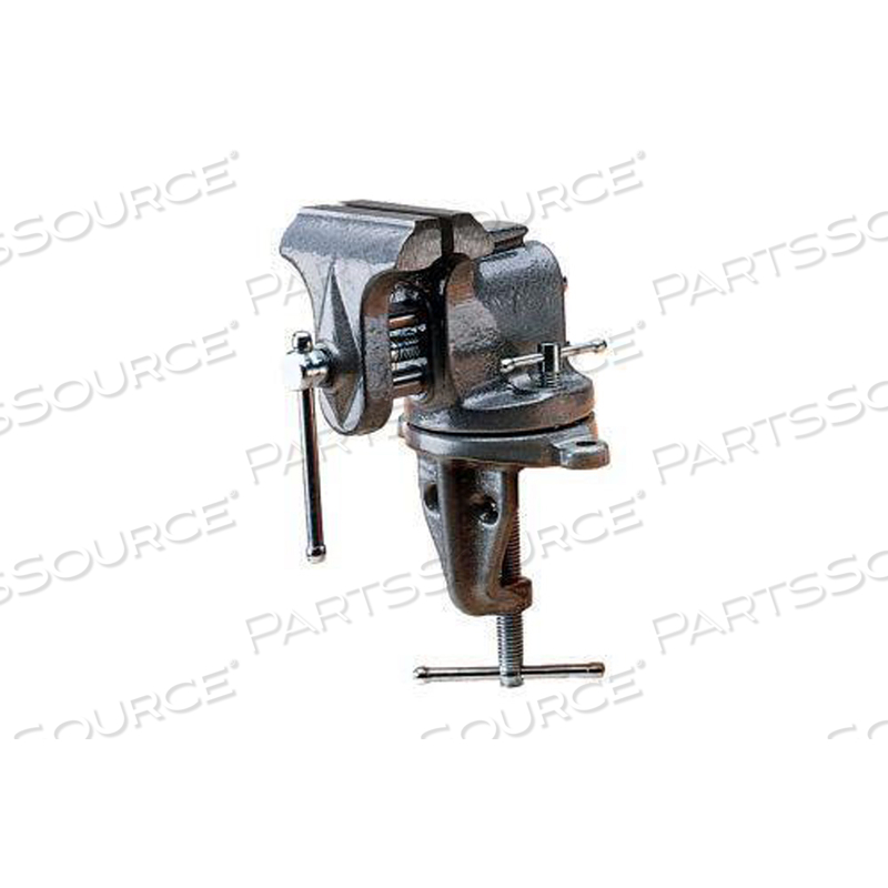 153 MODEL 3 IN JAW WIDTH 2-1/2 IN OPENING 2-5/8 IN THROAT DEPTH BENCH VISE CLAMP-ON by Wilton/ Walter Meier Manufacturing Americas