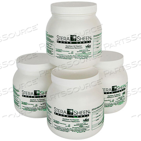 CLEANER, STERA-SHEENGREEN LABEL (CASE OF 4) by Electro Freeze