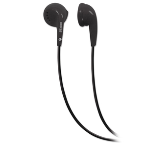 EB-95 STEREO EARBUDS, 3 FT CORD, BLACK by Maxell