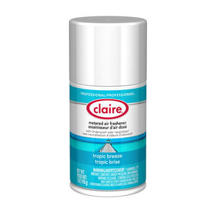 METERED AIR FRESHENER, 7 OZ AEROSOL SPRAY, TROPIC BREEZE by Claire METERED AIR FRESHENER, 7 OZ AEROSOL SPRAY, TROPIC BREEZE by Claire