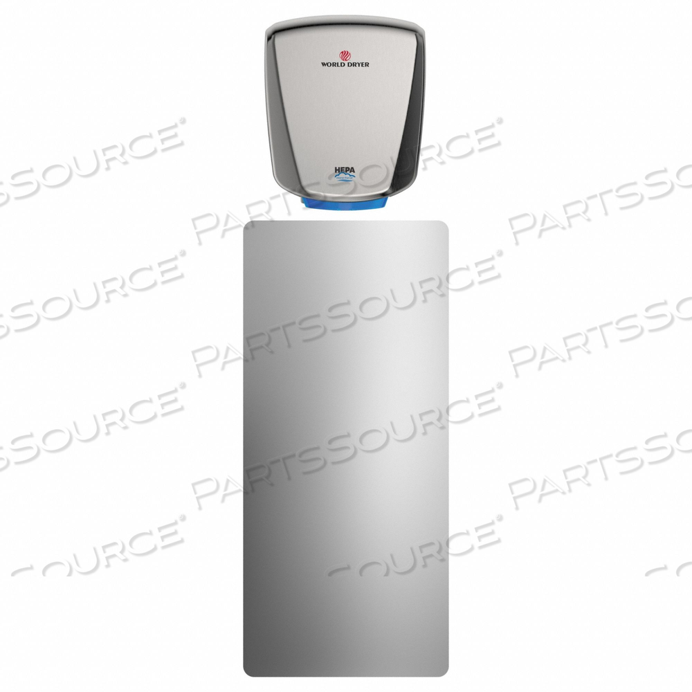 HAND DRYER WALL GUARD by World Dryer