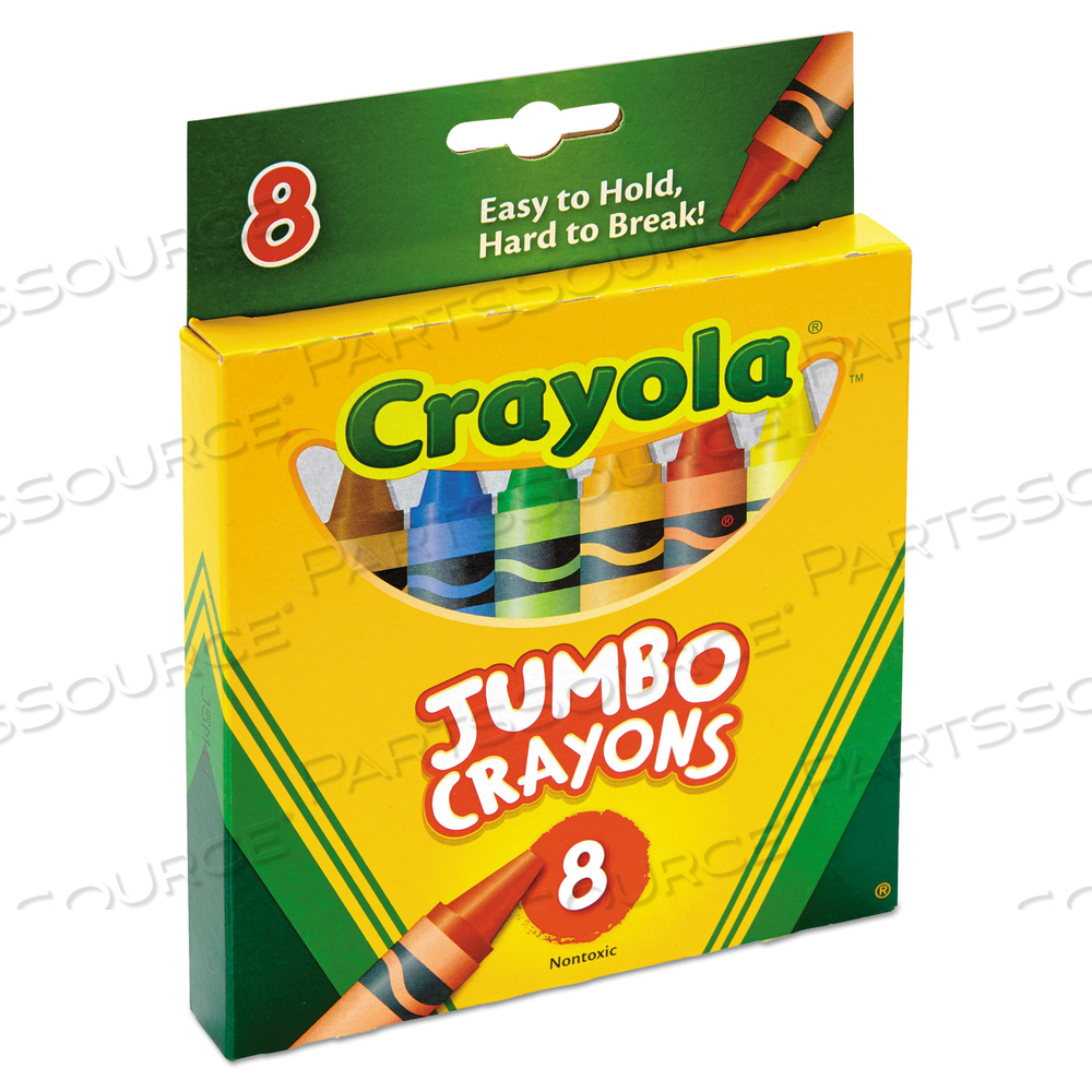 JUMBO CRAYONS, ASSORTED COLORS by Crayola JUMBO CRAYONS, ASSORTED COLORS by Crayola