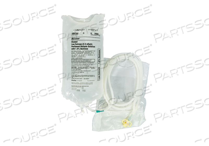 LOW CALCIUM PERITONEAL DIALYSIS SOLUTION WITH 1.5% DEXTROSE ULTRABAG SYSTEM - 2000 ML by Vantive US Healthcare LLC LOW CALCIUM PERITONEAL DIALYSIS SOLUTION WITH 1.5% DEXTROSE ULTRABAG SYSTEM - 2000 ML by Vantive US Healthcare LLC