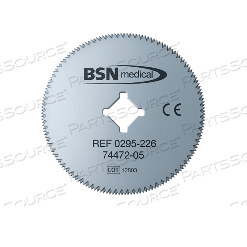 ROUND DICRONITE COATED CAST SAW BLADE, 2.5 IN DIA by BSN Medical Inc.