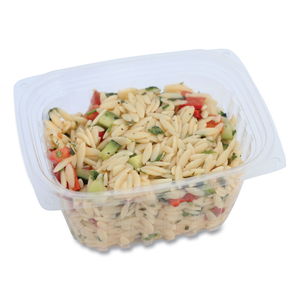 PLA RECTANGULAR DELI CONTAINERS, 16 OZ, 4.8 X 5.9 X 2.8, CLEAR, PLASTIC by World Centric
