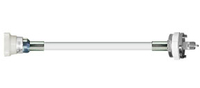 CONDUCTIVE HOSE ASSEMBLY, 5/16 IN ID, VACUUM, WHITE, FEMALE X MALE CONNECTION, 10 FT by Ohio Medical, LLC