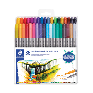 DOUBLE ENDED MARKERS, ASSORTED BULLET TIPS, ASSORTED COLORS by Staedtler DOUBLE ENDED MARKERS, ASSORTED BULLET TIPS, ASSORTED COLORS by Staedtler