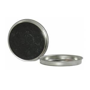 CLOSURE 1.25 MM DIA SILVER PK15000 by Qorpak