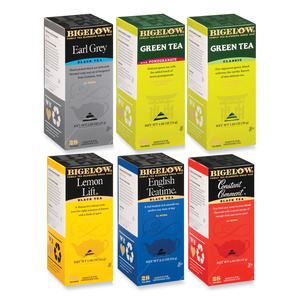 ASSORTED TEA PACKS, SIX FLAVORS by Bigelow