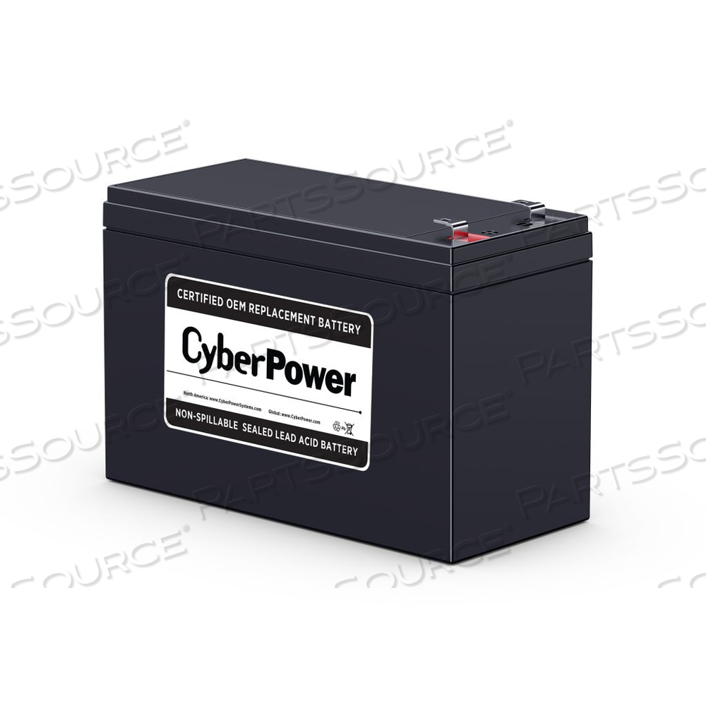 ONE REPLACEMENT SEALED LEAD ACID BATTERY TO UPS SYSTEMS by CyberPower