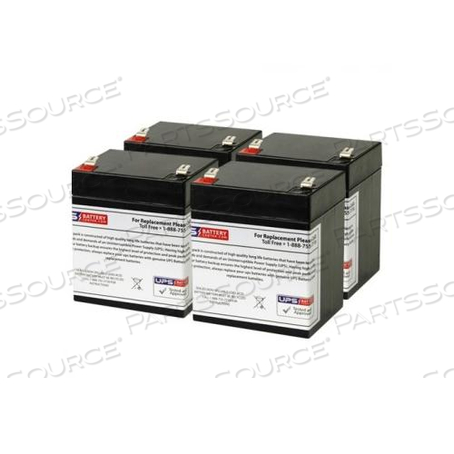 BATTERY KIT FOR UPS, 2U RACKMOUNTS by AMETEK Powervar