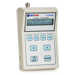 PRESSURE/VACUUM METER ABS PLASTIC 5.5 X 3.5 X 1.5IN by Netech Corp.