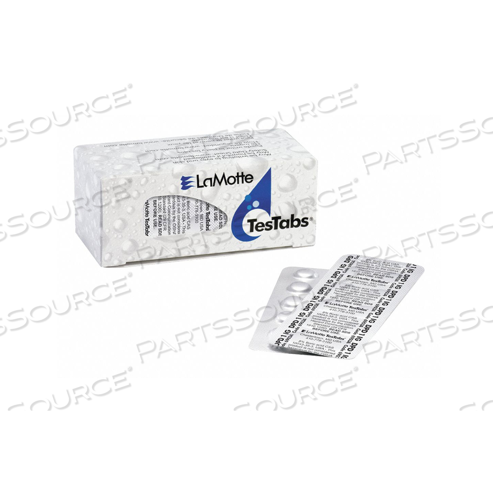 REAGENT TABLET TYPE 0 TO 4 PPM RANGE by Lamotte