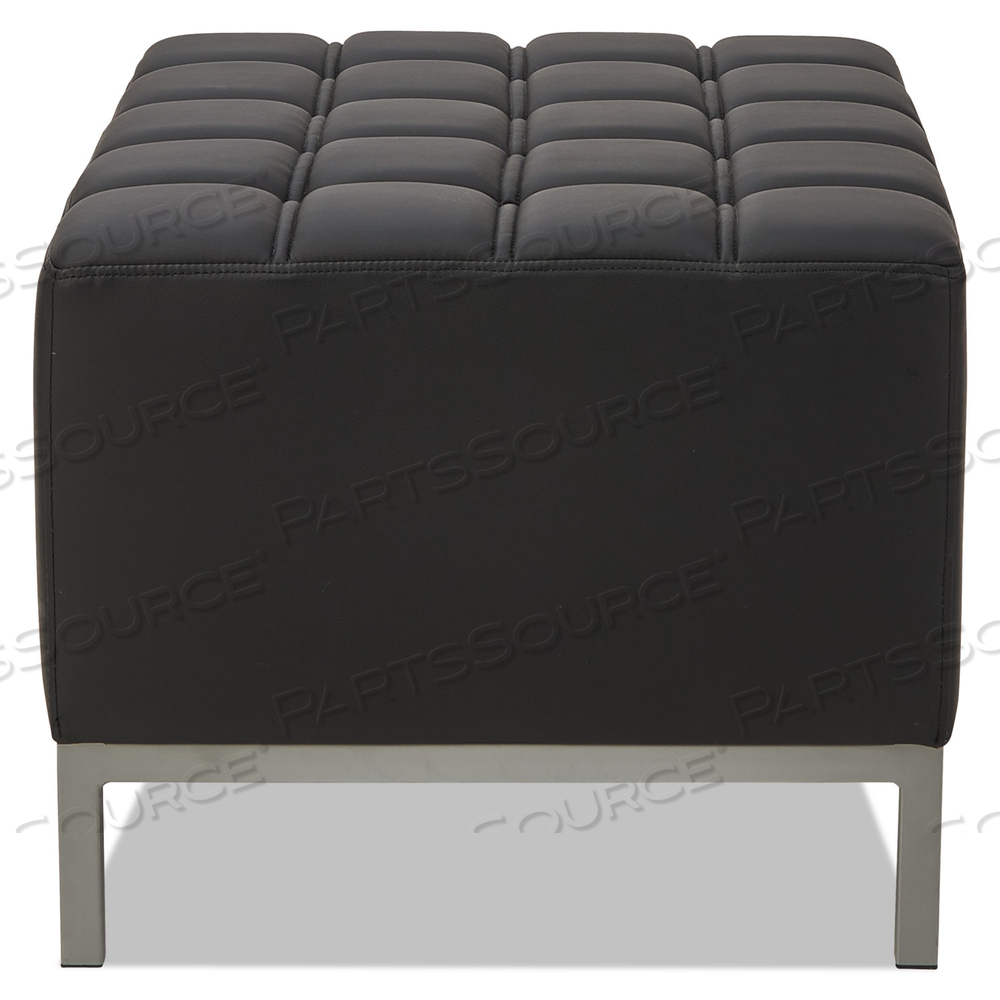 ALERA QUB SERIES OTTOMAN, 26.38W X 21.5D X 17.5H, BLACK by Alera