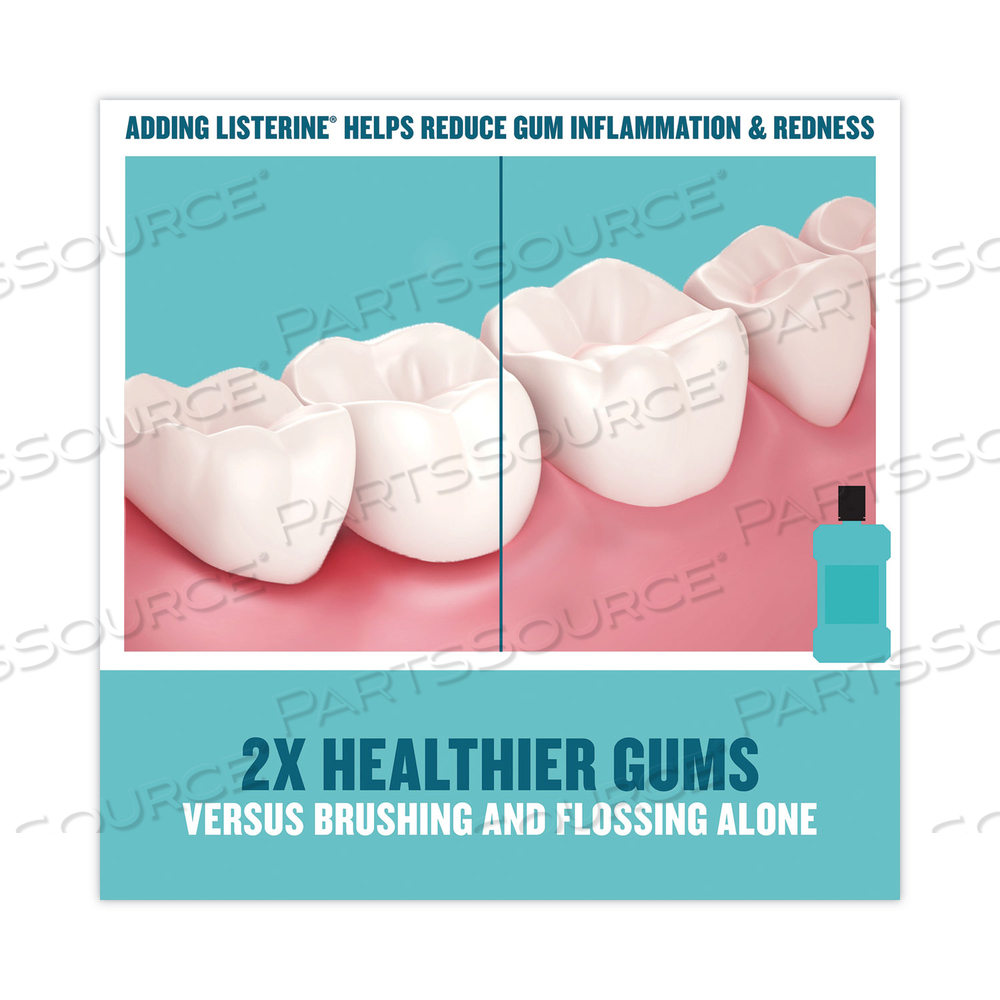 LISTERINE COOL MINT MOUTHWASH, 1 L BOTTLE by Johnson & Johnson Consumer