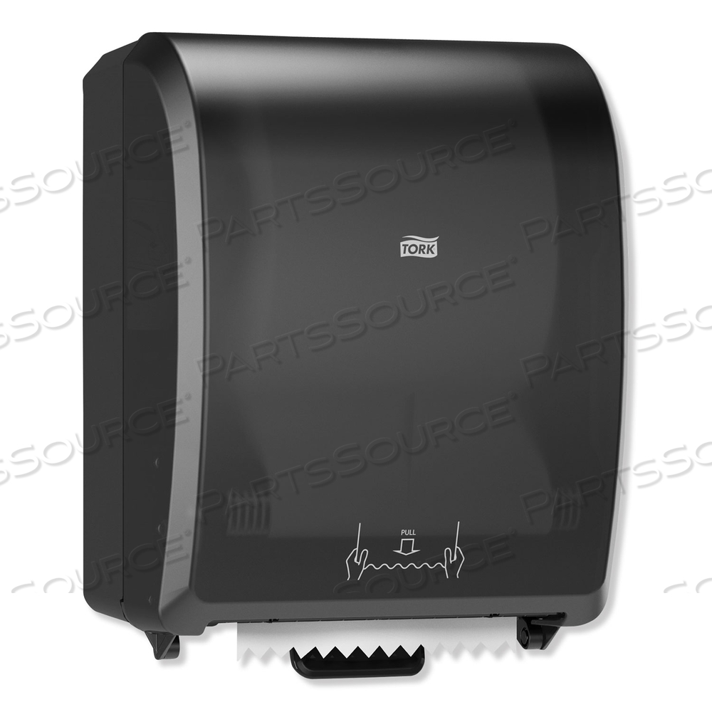 MECHANICAL HAND TOWEL ROLL DISPENSER, H80 SYSTEM, 12.32 X 9.32 X 15.95, BLACK by Tork