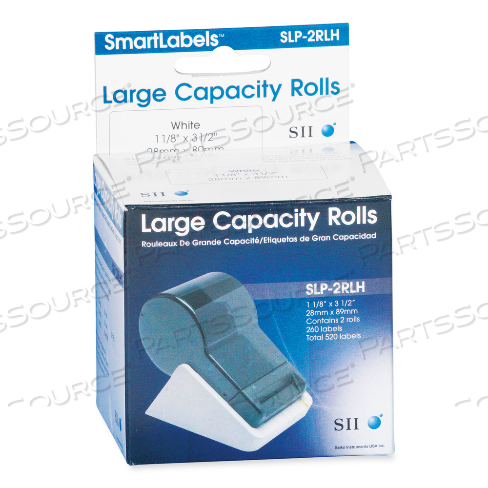 SELF-ADHESIVE ADDRESS LABELS WHITE PK2 by Seiko Instruments USA Inc.