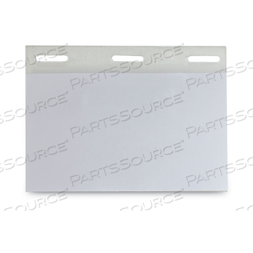 SELF-LAMINATING MAGNETIC STYLE NAME BADGE HOLDER KIT, 2" X 3", CLEAR by C-Line