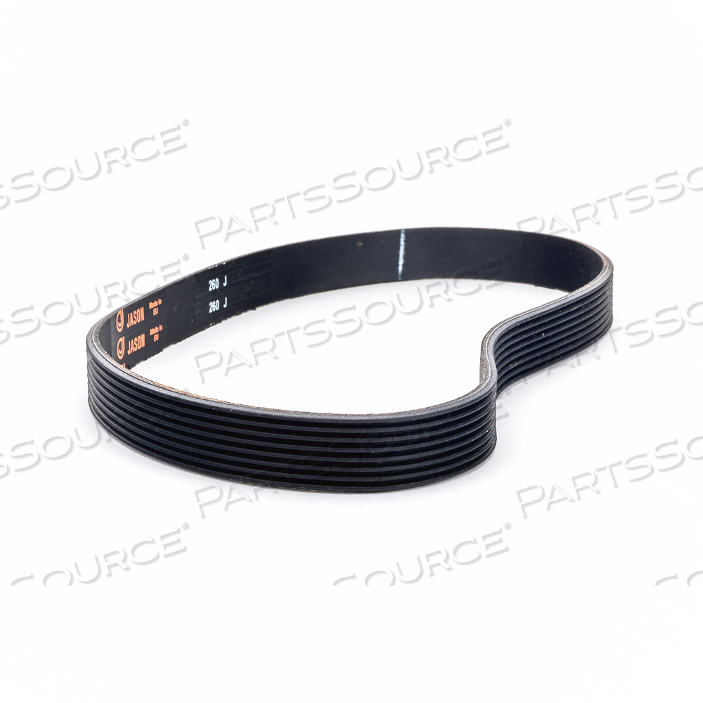 26 L X 3/4 W X 0.16IN H POLYESTER TENSILE RUBBER BLACK 8 RIB J-SECTION RIBBED POLY V BELT by Landice, Inc. 26 L X 3/4 W X 0.16IN H POLYESTER TENSILE RUBBER BLACK 8 RIB J-SECTION RIBBED POLY V BELT by Landice, Inc.