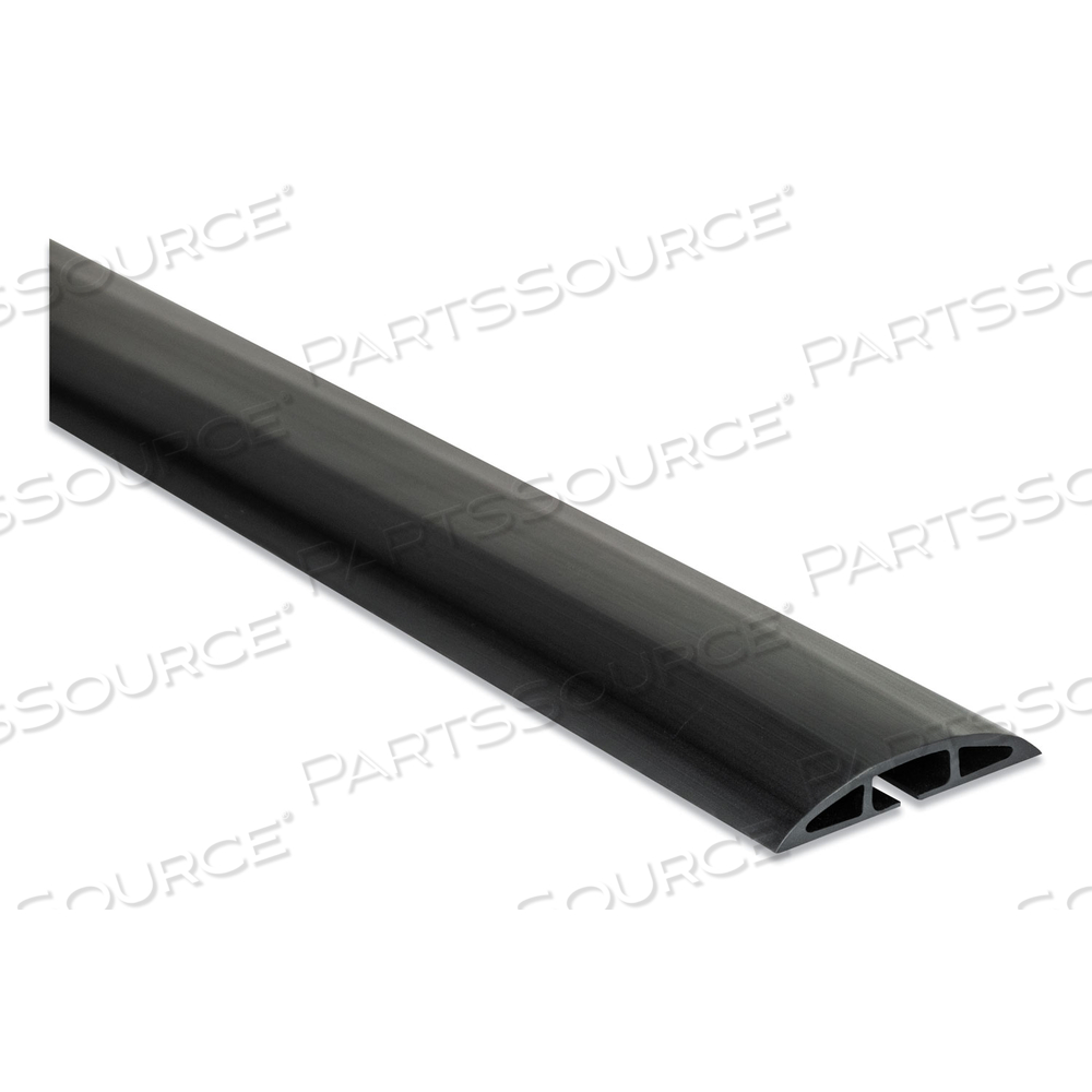 FLOOR SLEEVE CABLE MANAGEMENT, 2.5" X 0.5" CHANNEL, 72" LONG, BLACK by Innovera FLOOR SLEEVE CABLE MANAGEMENT, 2.5" X 0.5" CHANNEL, 72" LONG, BLACK by Innovera