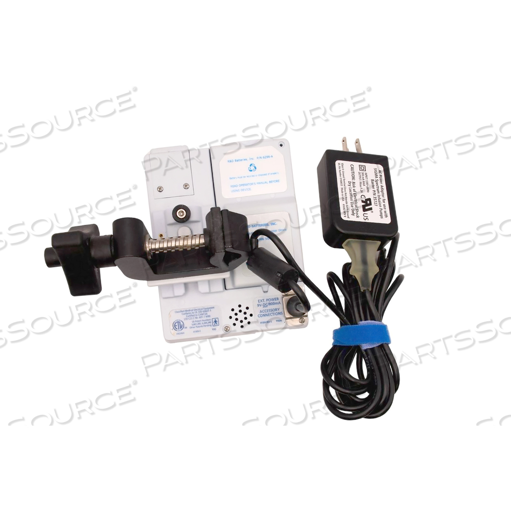 BAXTER SIGMA SPECTRUM V6.05.15 LARGE VOLUME PUMP W/ NON-WIRELESS BATTERY 