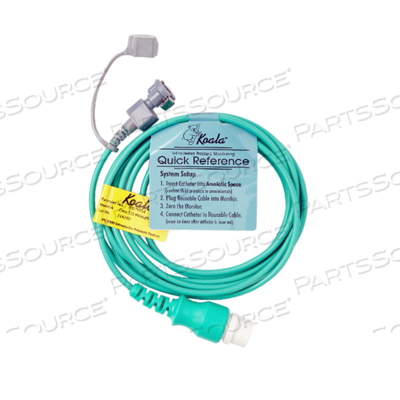 KOALA INTRAUTERINE PRESSURE CATHETER CABLE FOR GE COROMETRICS MONITOR (IUPC) by Medline Industries, Inc. KOALA INTRAUTERINE PRESSURE CATHETER CABLE FOR GE COROMETRICS MONITOR (IUPC) by Medline Industries, Inc.