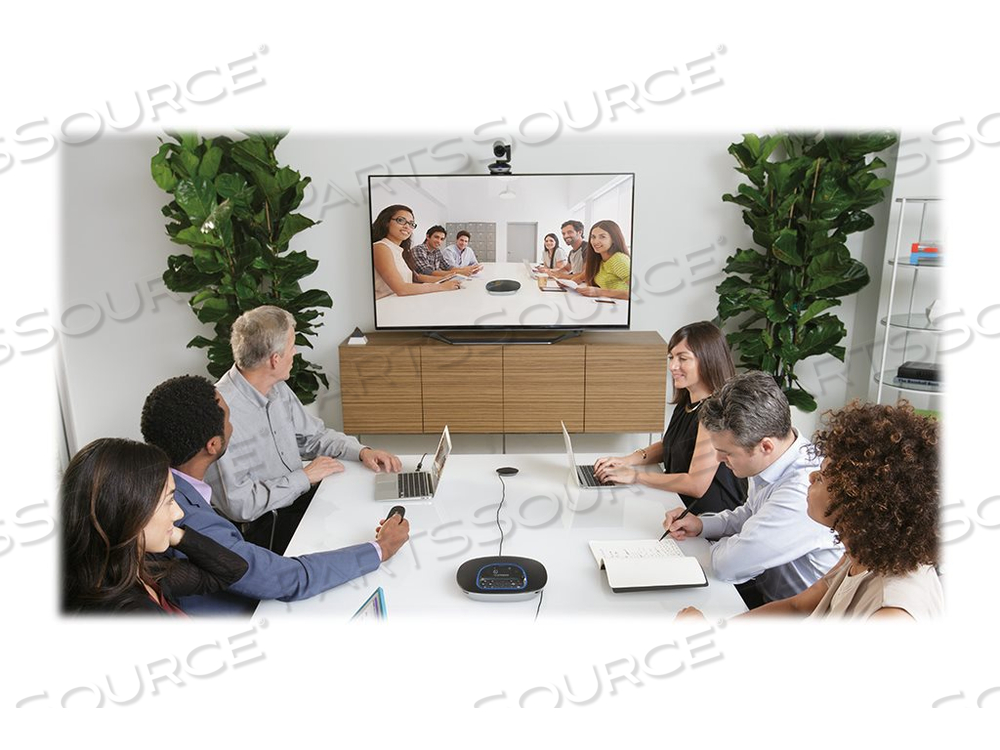 LOGITECH GROUP, VIDEO CONFERENCING KIT, WITH LOGITECH EXPANSION MICROPHONES, POWER ADAPTER INCLUDED by Logitech