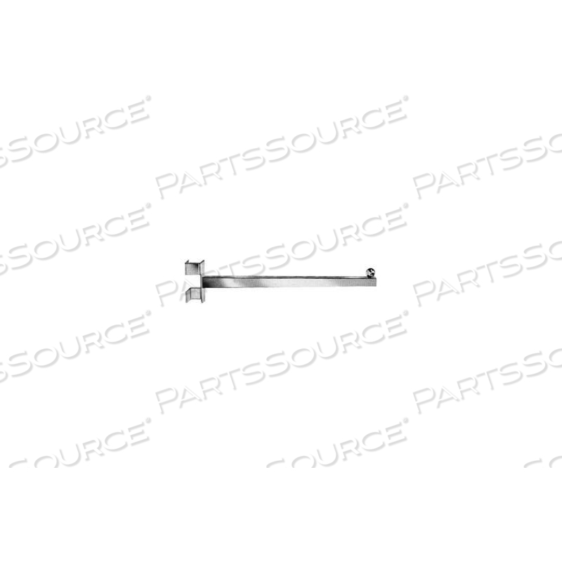 16" STRAIGHT ARM VERTICAL SQ TUB - MIN QTY 24 by Econoco