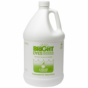 DYE TRACER LIQUID YELLOW/GREEN 1 GALLON by Bright Dyes