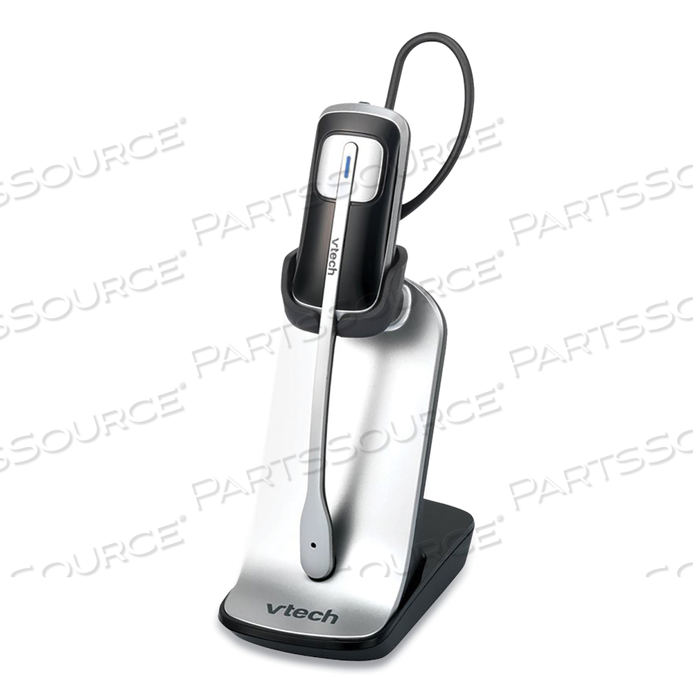 IS6200 MONAURAL CONVERTIBLE HEADSET, BLACK/SILVER by Vtech