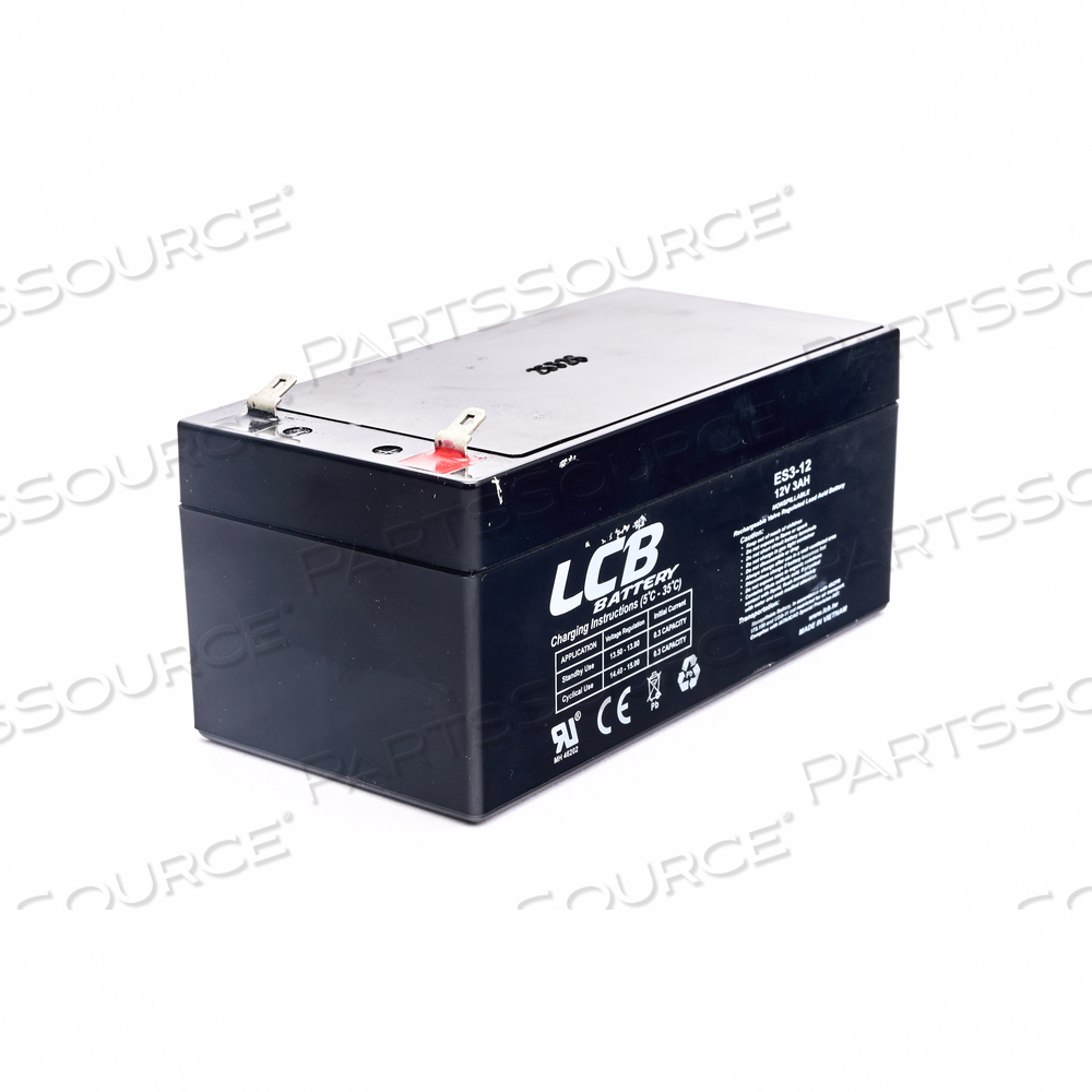 BATTERY, GEL CELL, 12VDC VOLTAGE RATING, FOR REFRIGERATOR ALARM by Thermo Fisher Scientific (Asheville)