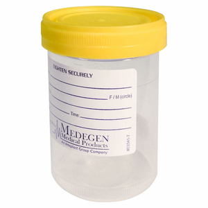 SPECIMEN CONTAINER 120 ML CLEAR PK300 by Medegen Medical Products