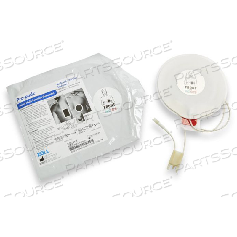 PRO-PADZ STERILE ELECTRODE - 3 M by ZOLL Medical Corporation