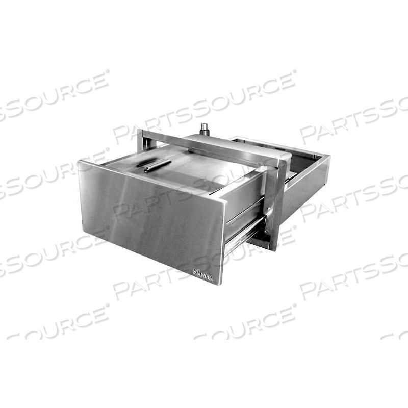 THRU-WALL DRAWER 670198 LARGE TRANSFER AREA, UL APPROVED BULLET RESISTANT FACEPLATE INSERT by Shuresafe Security And Storage Solutions