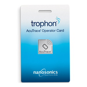 OPERATOR CARD FOR TROPHON®2 SYSTEM by Nanosonics OPERATOR CARD FOR TROPHON®2 SYSTEM by Nanosonics