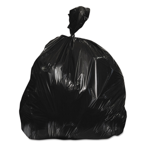 LINEAR LOW-DENSITY CAN LINERS, 45 GAL, 0.7 MIL, 40" X 46", BLACK by Heritage LINEAR LOW-DENSITY CAN LINERS, 45 GAL, 0.7 MIL, 40" X 46", BLACK by Heritage