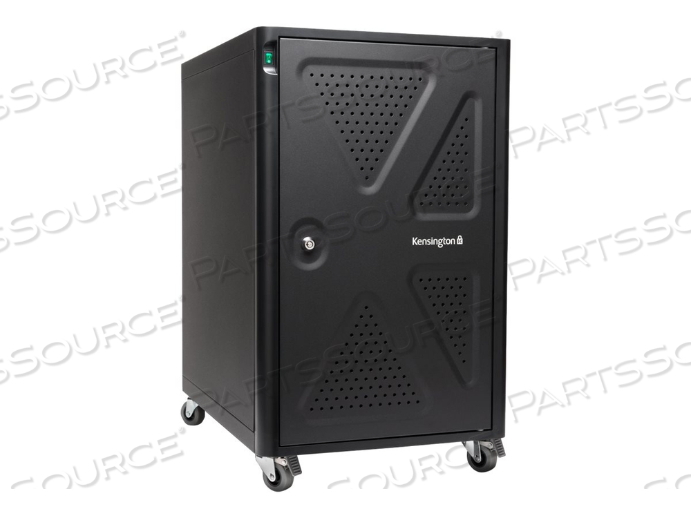 KENSINGTON AC12 12-BAY SECURITY CHARGING CABINET CABINET UNIT, FOR 12 DEVICES, BLACK by Kensington Computer Products KENSINGTON AC12 12-BAY SECURITY CHARGING CABINET CABINET UNIT, FOR 12 DEVICES, BLACK by Kensington Computer Products