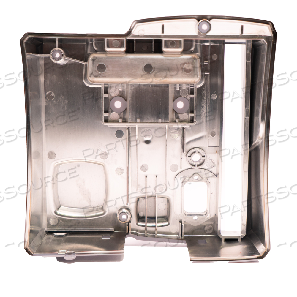 REAR ENCLOSURE CASE ASSEMBLY, WITH LABEL 