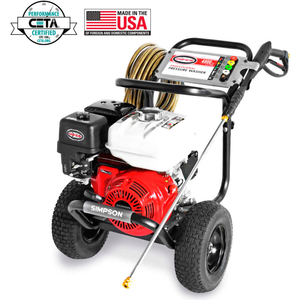 SIMPSON POWERSHOT 4000PSI 270CC 3.5GPM GAS PRESSURE WASHER W/ HONDA GX270 ENGINE AAA PUMP by FNA Group Inc. SIMPSON POWERSHOT 4000PSI 270CC 3.5GPM GAS PRESSURE WASHER W/ HONDA GX270 ENGINE AAA PUMP by FNA Group Inc.