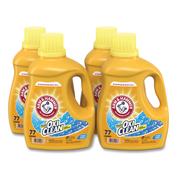 OXICLEAN CONCENTRATED LIQUID LAUNDRY DETERGENT, FRESH, 100.5 OZ BOTTLE, 4/CARTON by Arm And Hammer OXICLEAN CONCENTRATED LIQUID LAUNDRY DETERGENT, FRESH, 100.5 OZ BOTTLE, 4/CARTON by Arm And Hammer