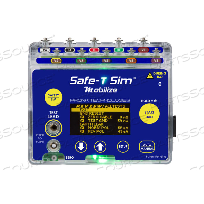 MOBILIZE ELECTRICAL SAFETY ANALYZER AND TESTER by Pronk Technologies Inc