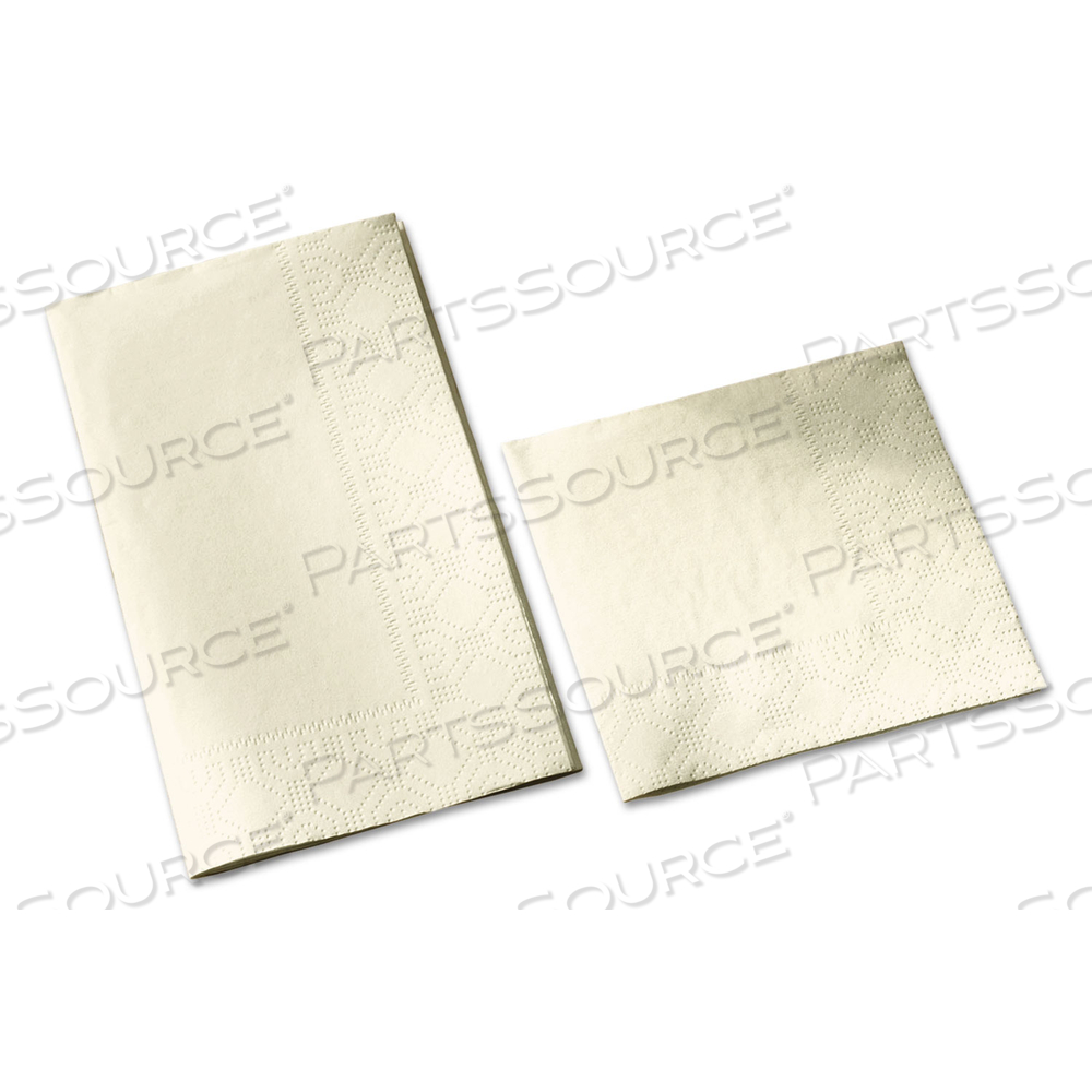 DINNER NAPKINS, 2-PLY, 15 X 17, WHITE by Hoffmaster