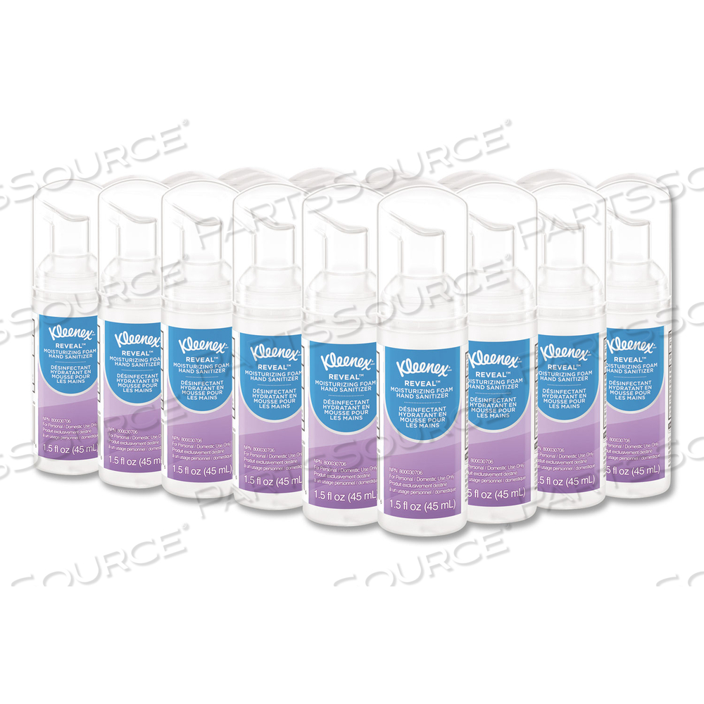 ULTRA MOISTURIZING FOAM HAND SANITIZER, 1.5 OZ PUMP BOTTLE, UNSCENTED ULTRA MOISTURIZING FOAM HAND SANITIZER, 1.5 OZ PUMP BOTTLE, UNSCENTED