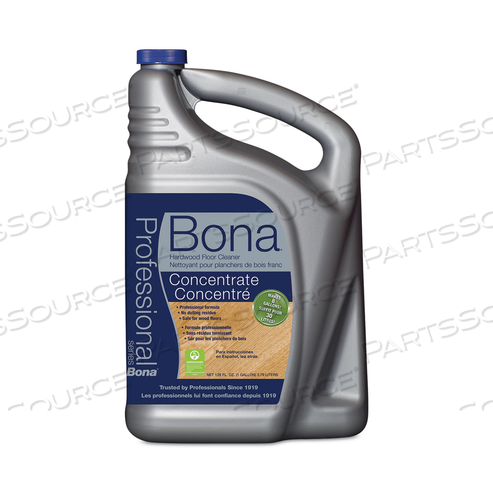 PRO SERIES HARDWOOD FLOOR CLEANER CONCENTRATE, 1 GAL BOTTLE by Bona PRO SERIES HARDWOOD FLOOR CLEANER CONCENTRATE, 1 GAL BOTTLE by Bona