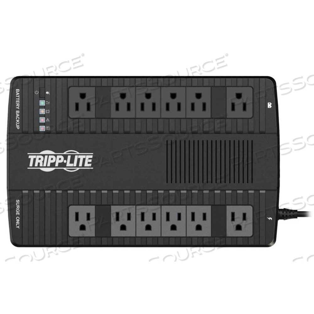 750VA 450W UPS DESKTOP BATTERY BACK UP AVR COMPACT 120V USB RJ11 by Tripp Lite
