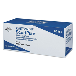 SCOTTPURE CRITICAL TASK WIPERS, 12 X 23, WHITE by Kimtech