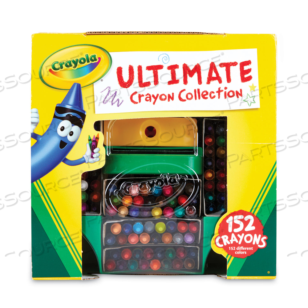ULTIMATE CRAYON CASE, SHARPENER CADDY, 152 COLORS by Crayola ULTIMATE CRAYON CASE, SHARPENER CADDY, 152 COLORS by Crayola