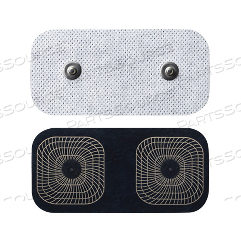 RECTANGLE SNAP ELECTRODE - 2 IN by AliMed, Inc.