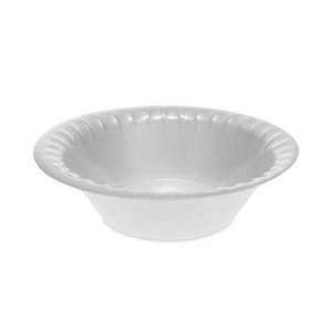 PLACESETTER DELUXE LAMINATED FOAM DINNERWARE, BOWL, 12 OZ, 6" DIA, WHITE by Pactiv PLACESETTER DELUXE LAMINATED FOAM DINNERWARE, BOWL, 12 OZ, 6" DIA, WHITE by Pactiv